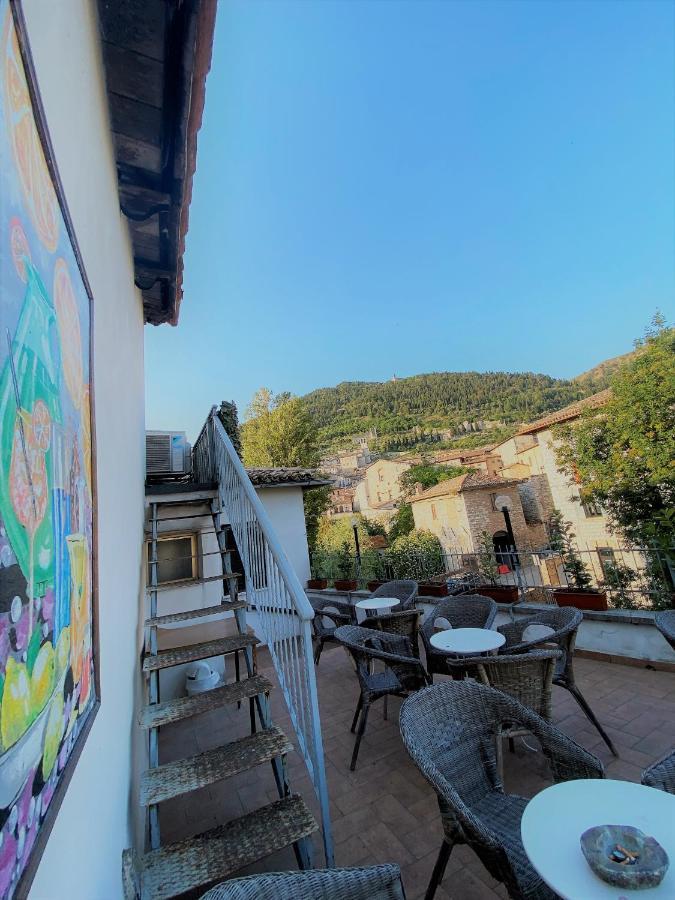 Hotel San Francesco E Il Lupo 구비오 외부 사진